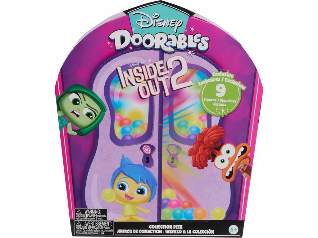 Disney Doorables Pack 9 Figure esclusive di Inside Out 2