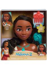 Vaiana 2 Buste  coiffer de Vaiana avec accessoires