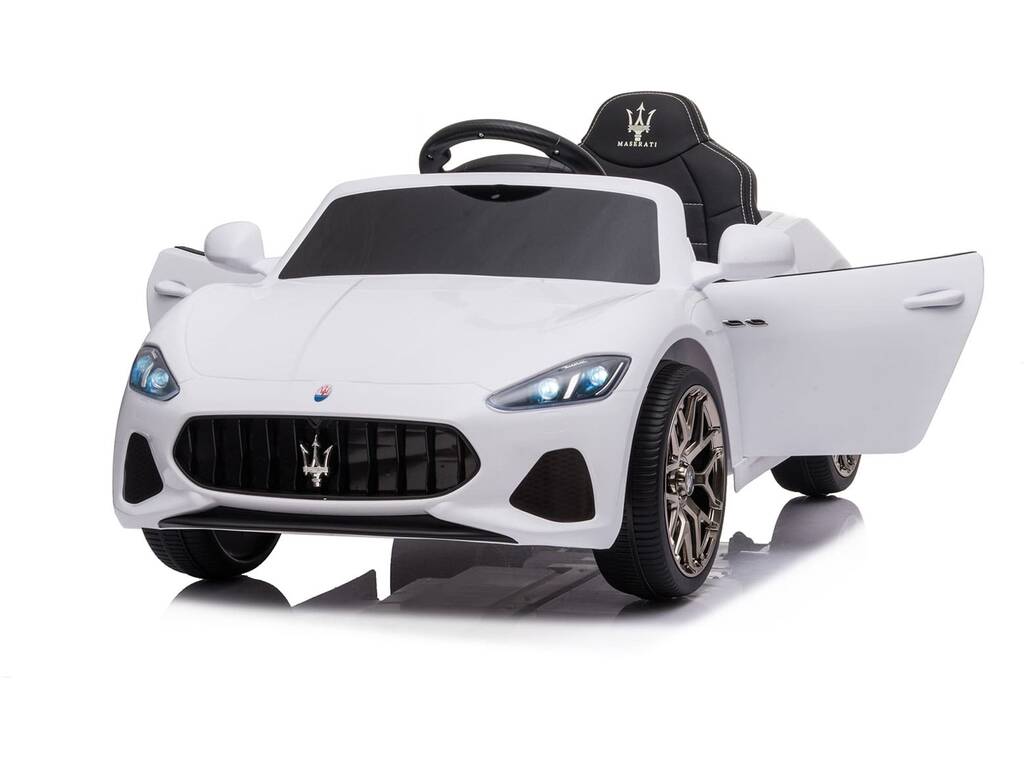 Coche descapotable Maserati Gran Cabrio MY18 12V. Blanco