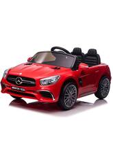 Voiture dcapotable Mercedes Benz SL65 AMG 12V. Rouge