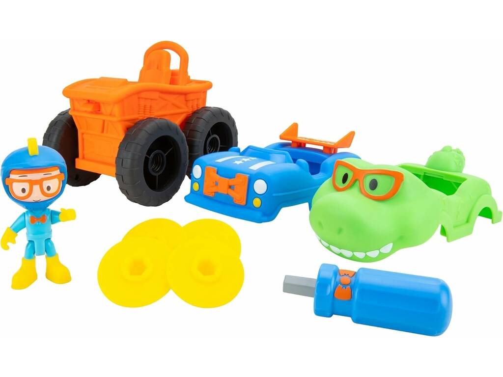 Blippi Monster Truck Construction Jazwares BLP0213