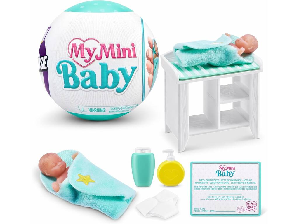 5 Surprise My Mini Baby Figura Sorpresa con Accesorios Zuru 11026092