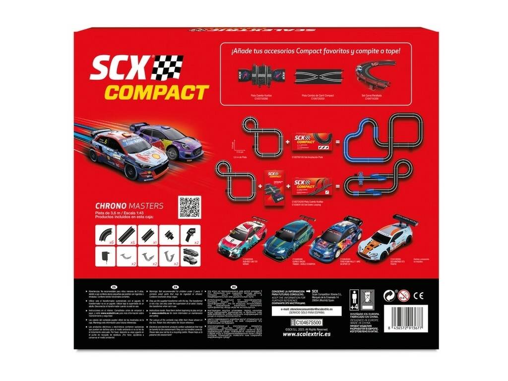 Scalextric Compact Chrono Masters