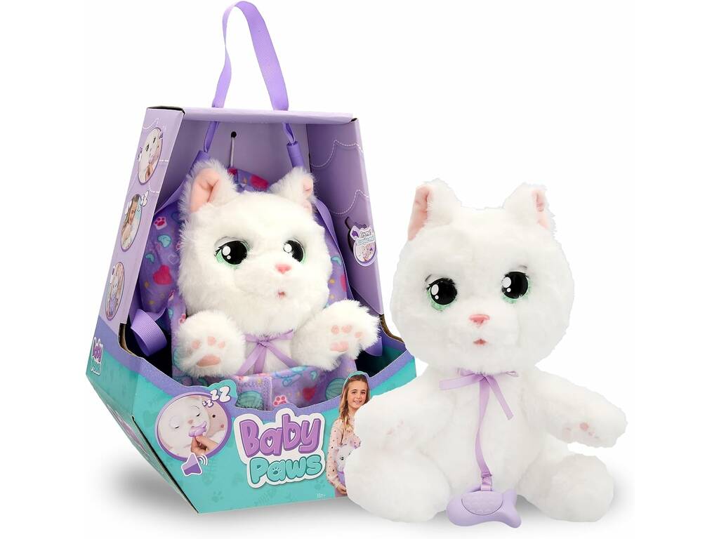 Baby Paws Peluche Gato Interactivo