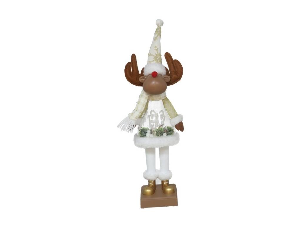 Figura Decorativa Musical de 56x14x11 cm con Luz LED