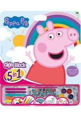 Peppa Pig Giga Activity Block 5 en 1 Cefa Toys 21883