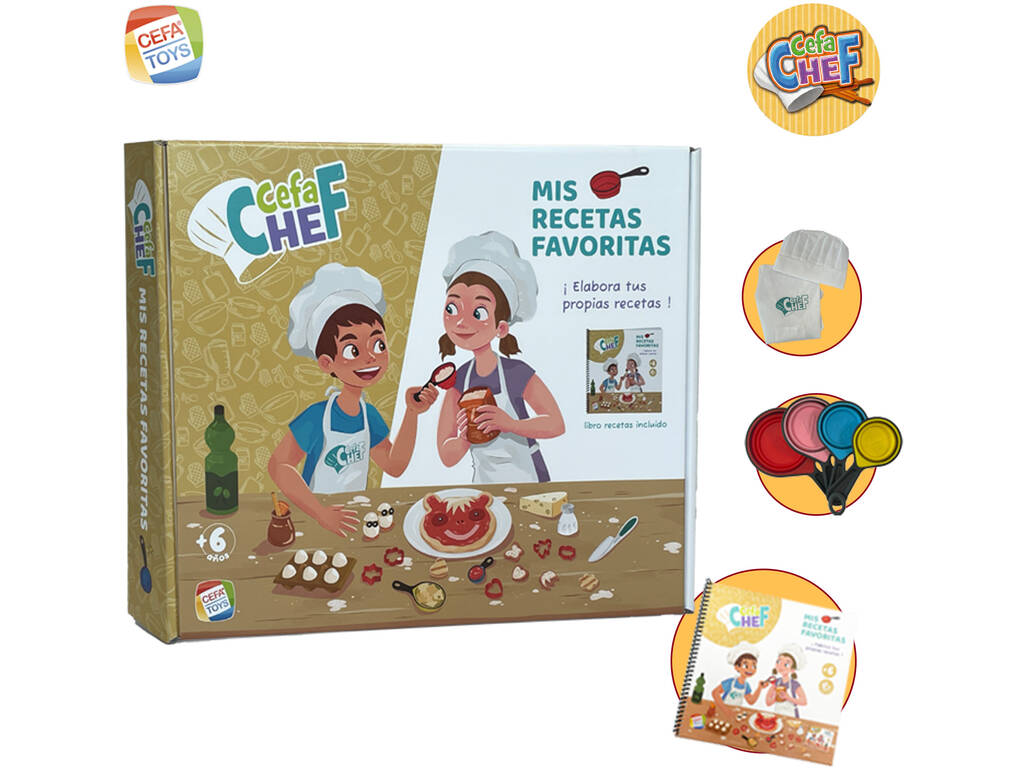 Cefachef Mes recettes préférées Cefa Toys 21859