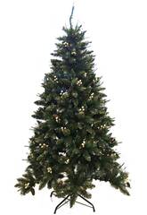 Albero di Natale Decorazioni d'Oro da 150 cm con 463 Punte