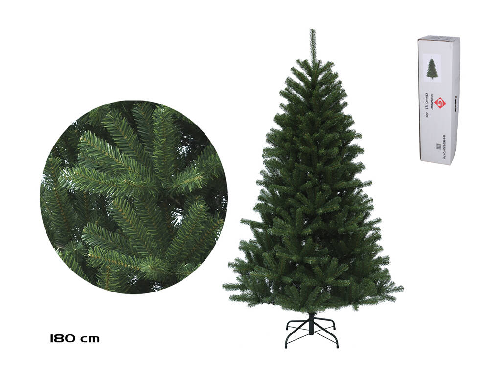 Árbol de Navidad de 180 cm con 1004 Puntas