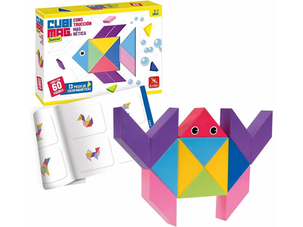 CubiMag Junior Construção Magnética com 13 Peças