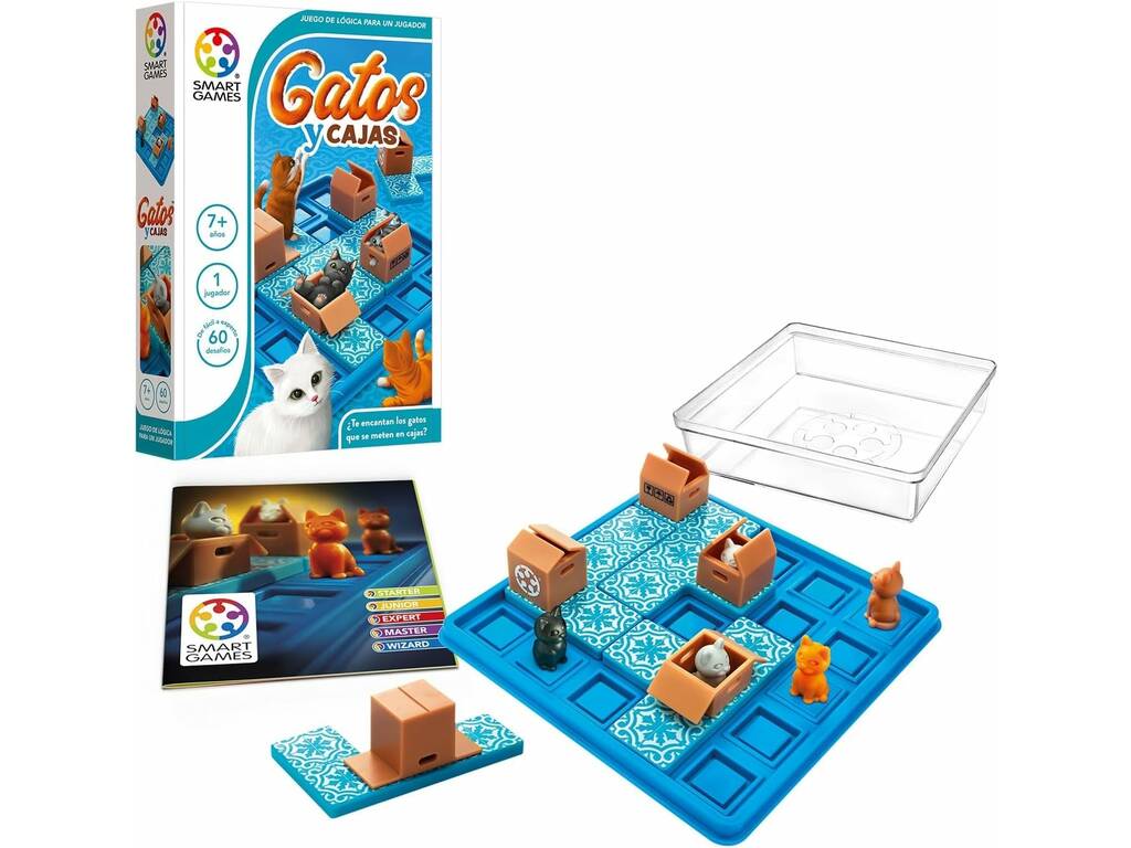 Smart Games Gatos y Cajas Lúdilo SG450ES