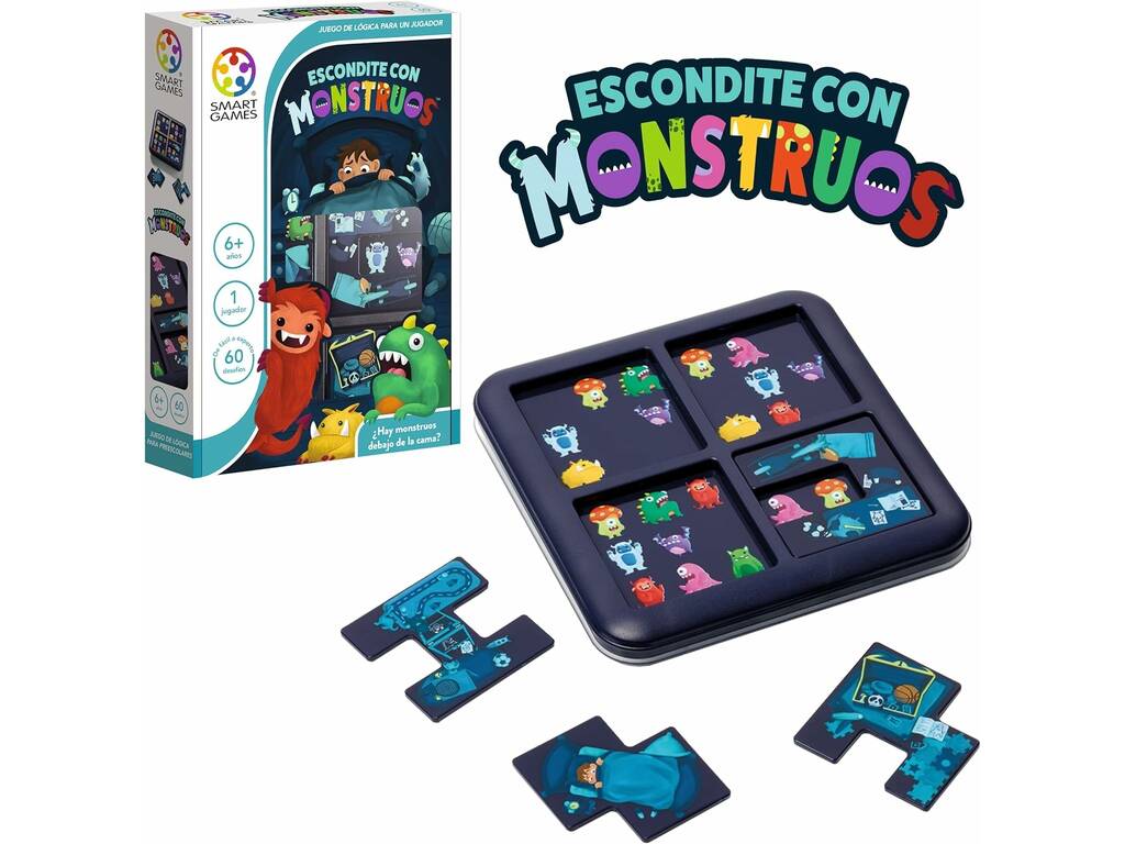 Smart Games Escondite con Monstruos Ludilo SG480ES