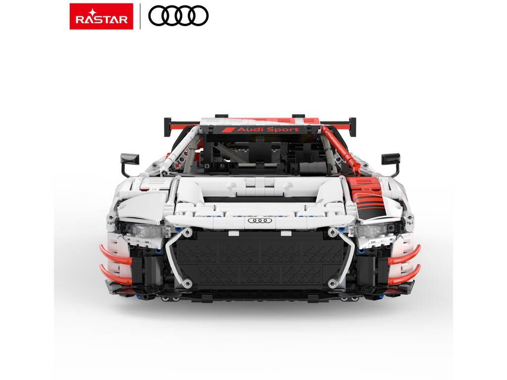 Audi R8 LMS GT3 Blanco Radio Control 1:8 Construible de 3322 Piezas