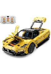 Maserati MC20 Yellow 1:8 Radio Control 1:8 à construire avec 3466 pièces