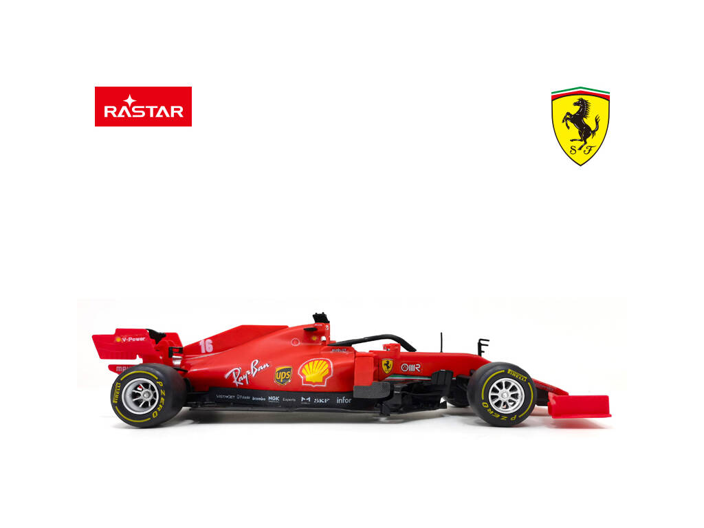 Ferrari SF1000 Rojo Radio Control 1:16 Construible de 60 Piezas