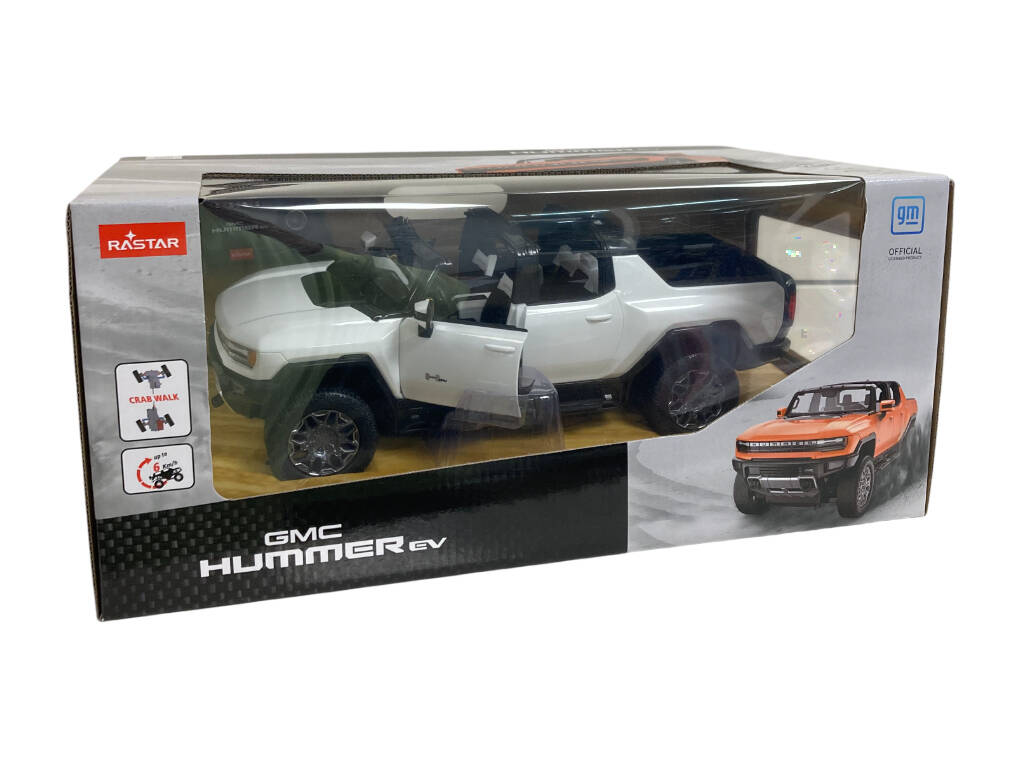 Radio Control 1:16 GMC Hummer EV Blanco