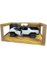 Radio Control 1:16 GMC Hummer EV Blanco