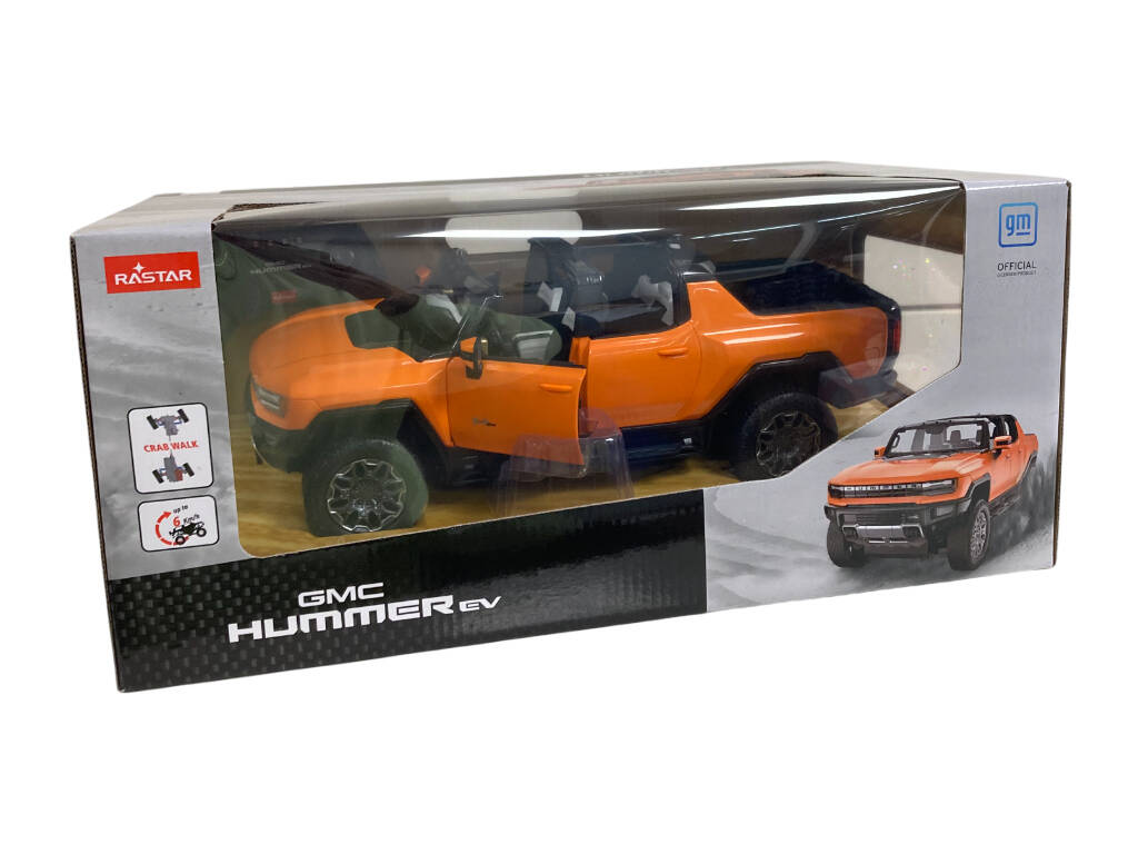 Radio Control 1:16 GMC Hummer EV Naranja