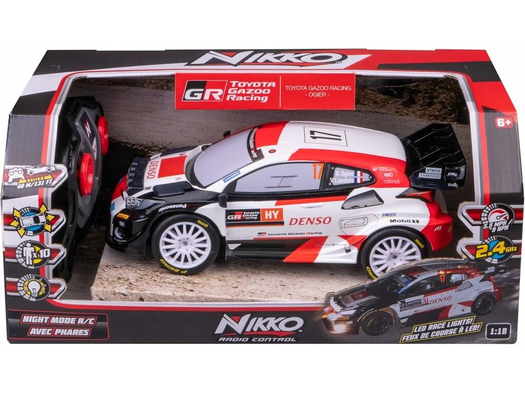 Voiture radiocommandée Toyota Gazoo Racing Monte Carlo Rally 2023 Nikko