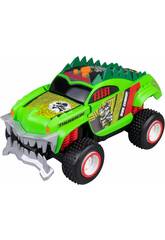 Road Rippers Coche Mega Monsters Dino Chomp con Luz y Sonidos