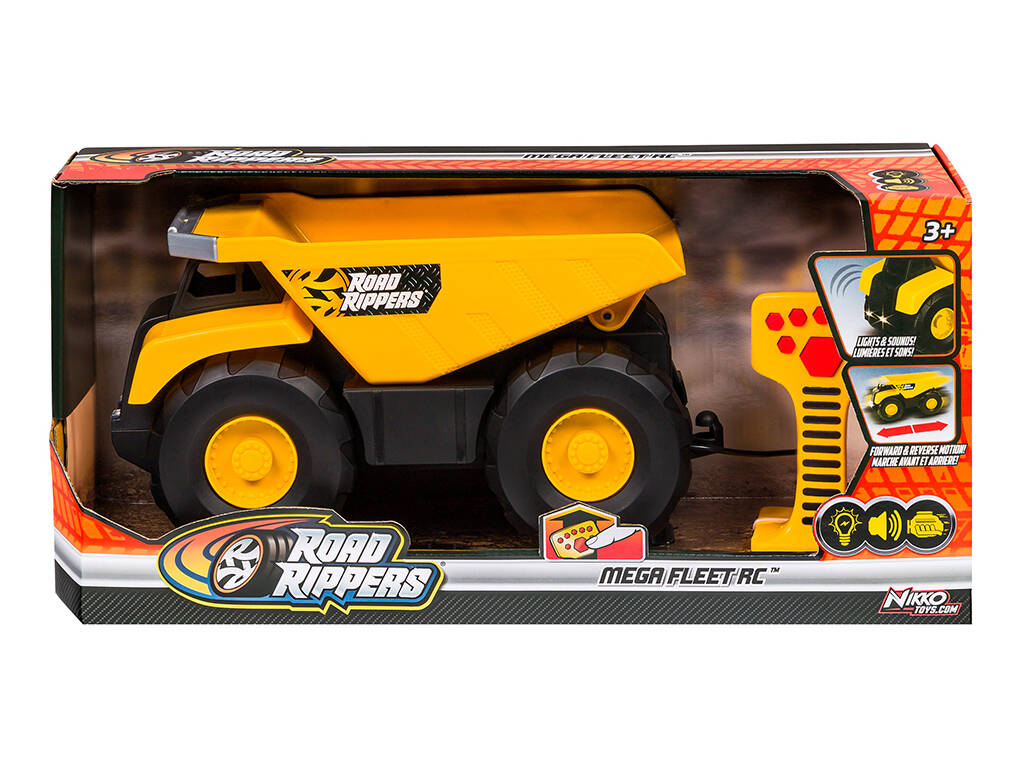 Radio Control Road Ripers Mega Fleet con Luz y Sonidos