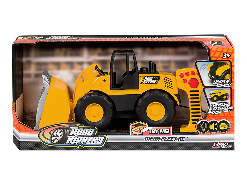 Radio Control Road Ripers Mega Fleet con Luz y Sonidos