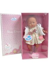 Boneca Beb Baby Dreams de 40 cm Daniela com 36 Sons