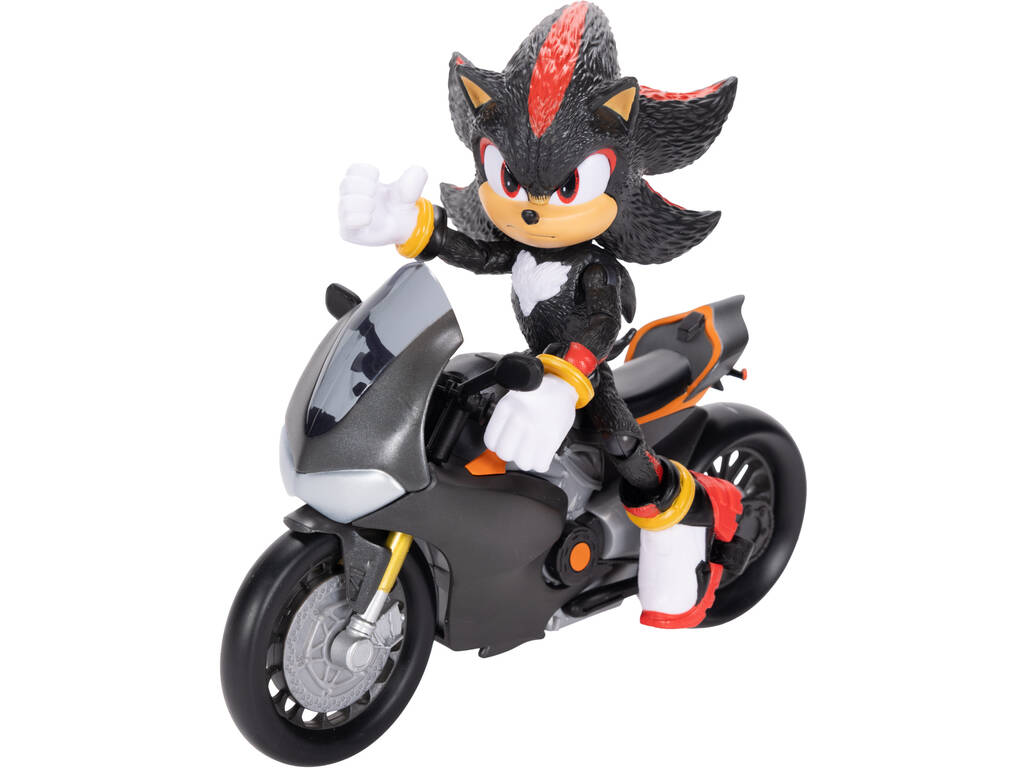 Sonic The Hedgehog 3 Figura Shadow con Moto