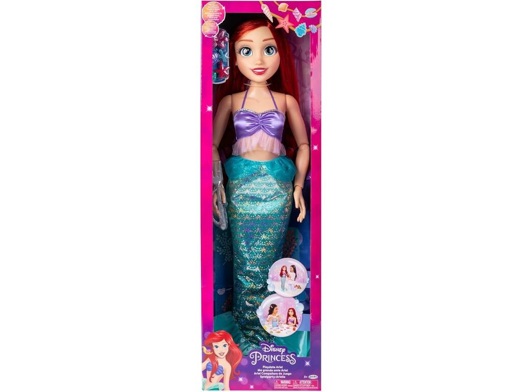 Princesas Disney Muñeca Ariel de 81 cm