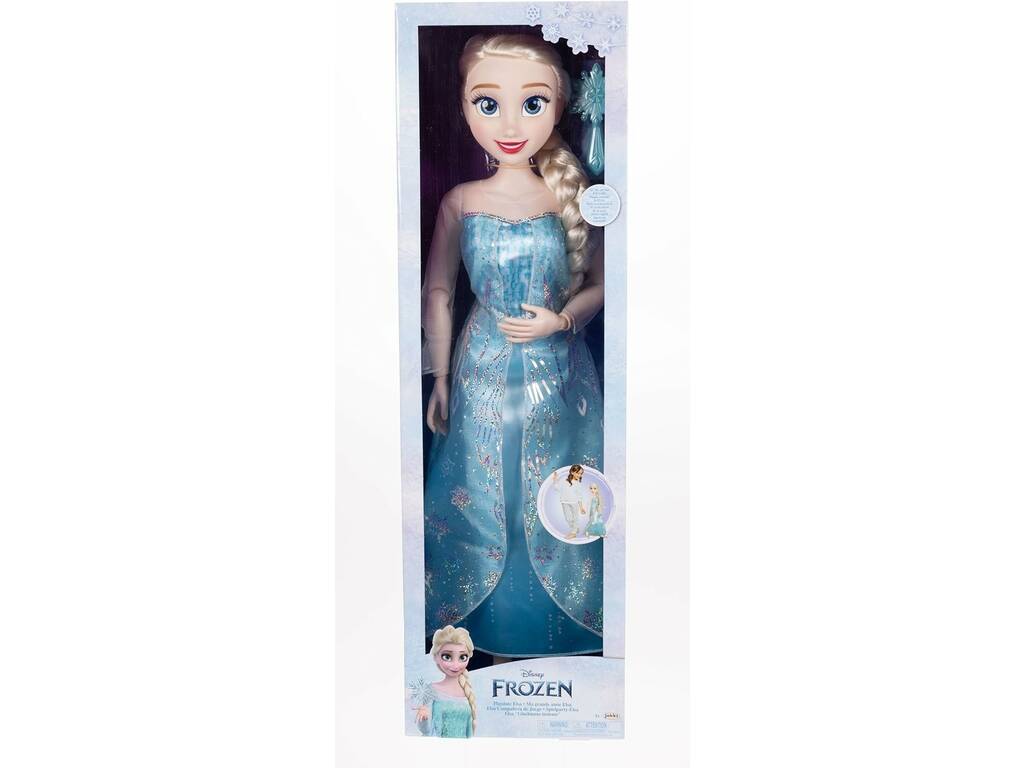 Disney Frozen Muñeca Elsa de 81 cm