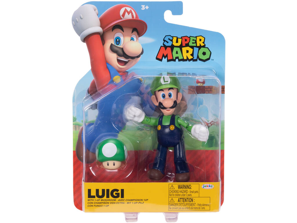 Super Mario Figura Articulada de 10 cm