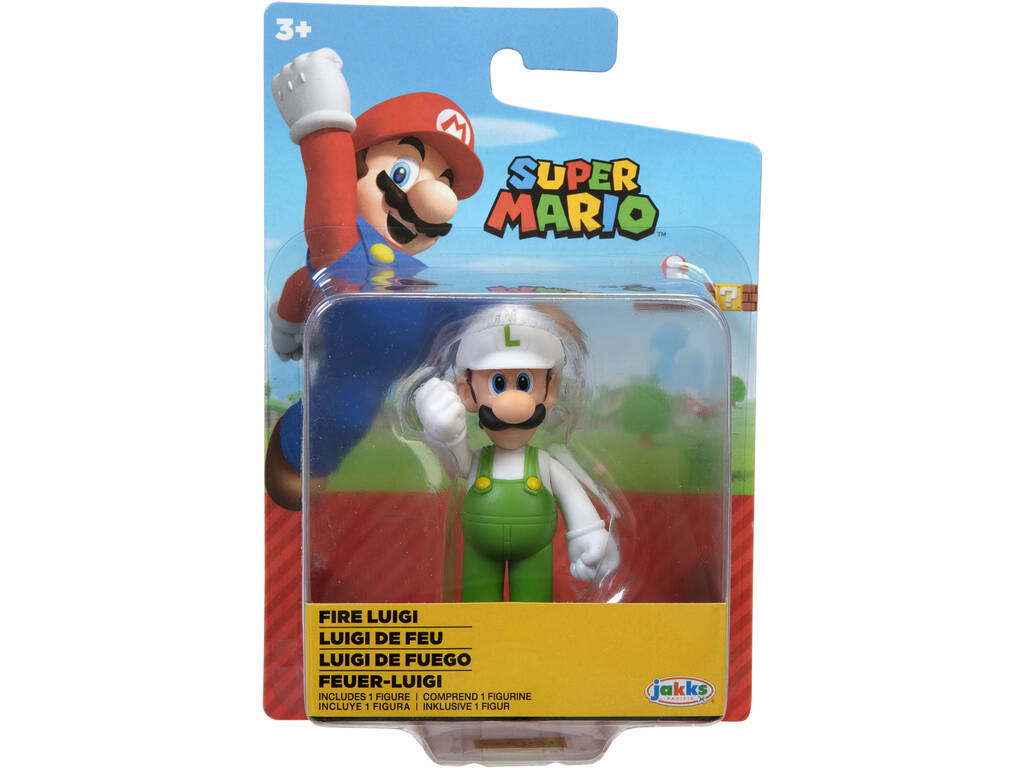 Super Mario Figura Articulada de 6 cm