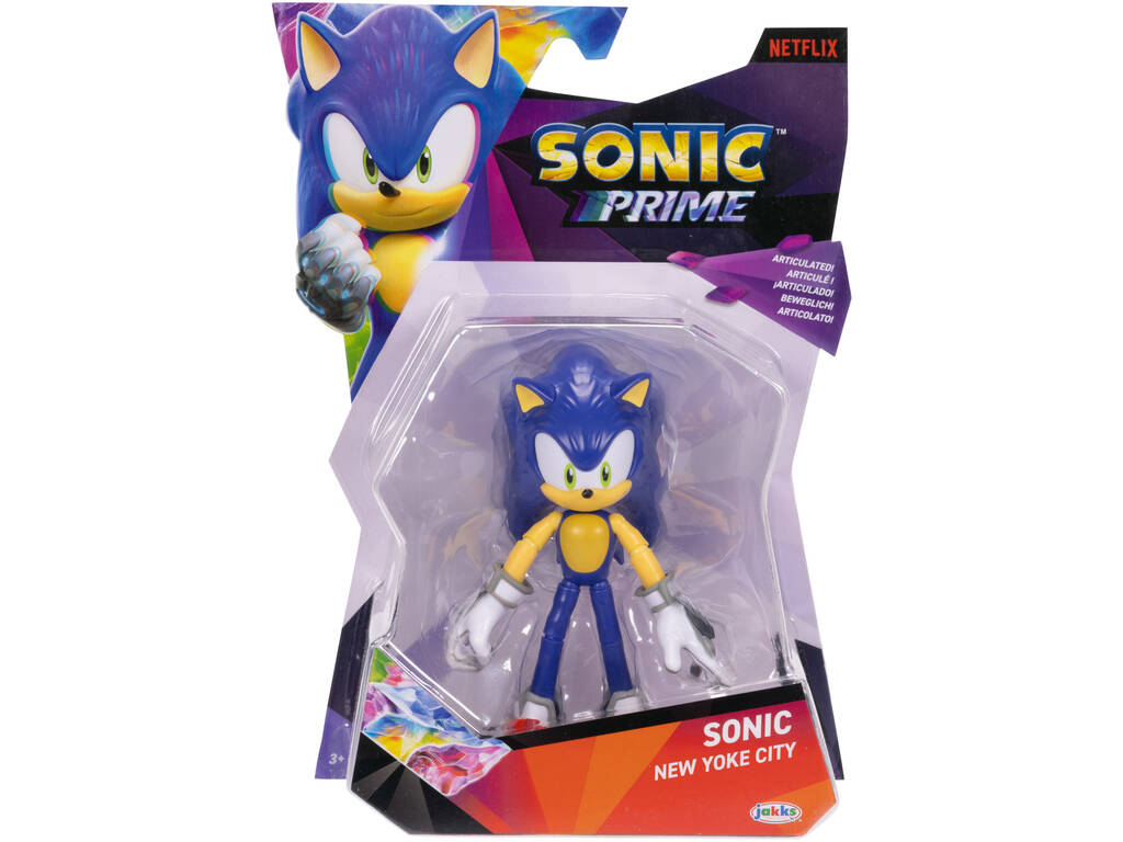 Sonic Prime Figura de Acción Sonic de 13 cm