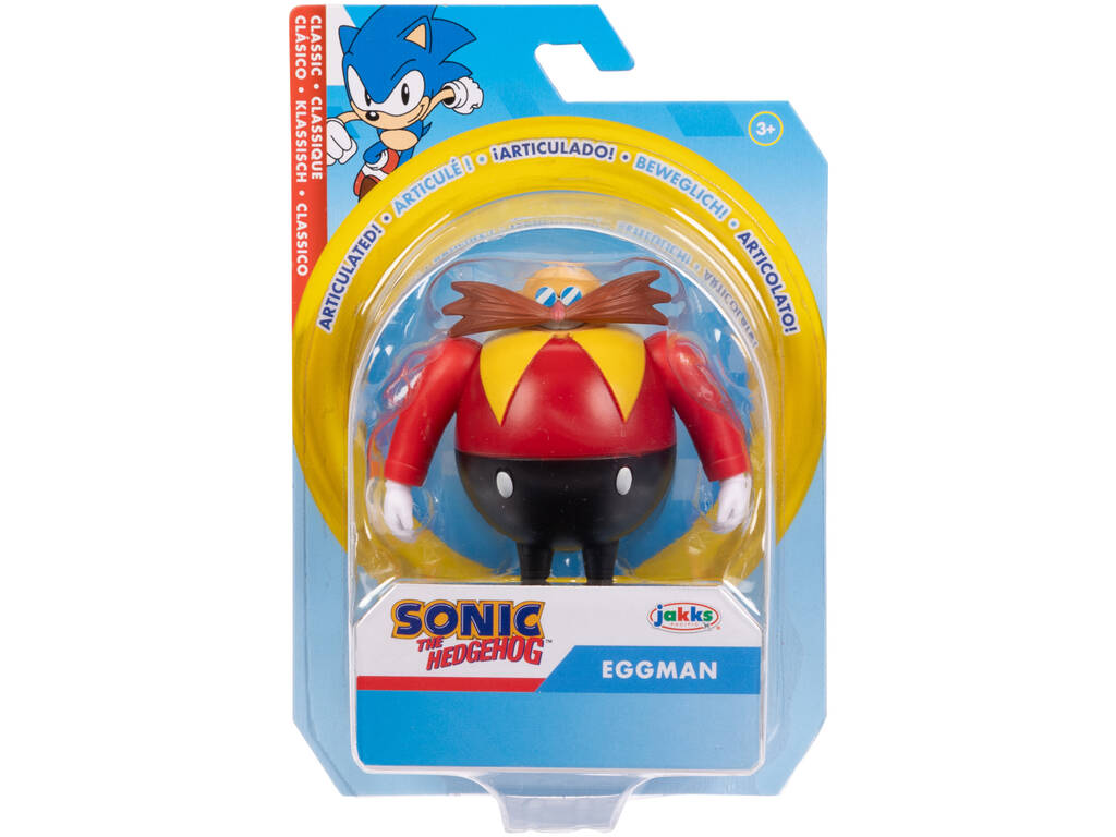 Sonic The Hedgehog Figura Articulada de 6 cm