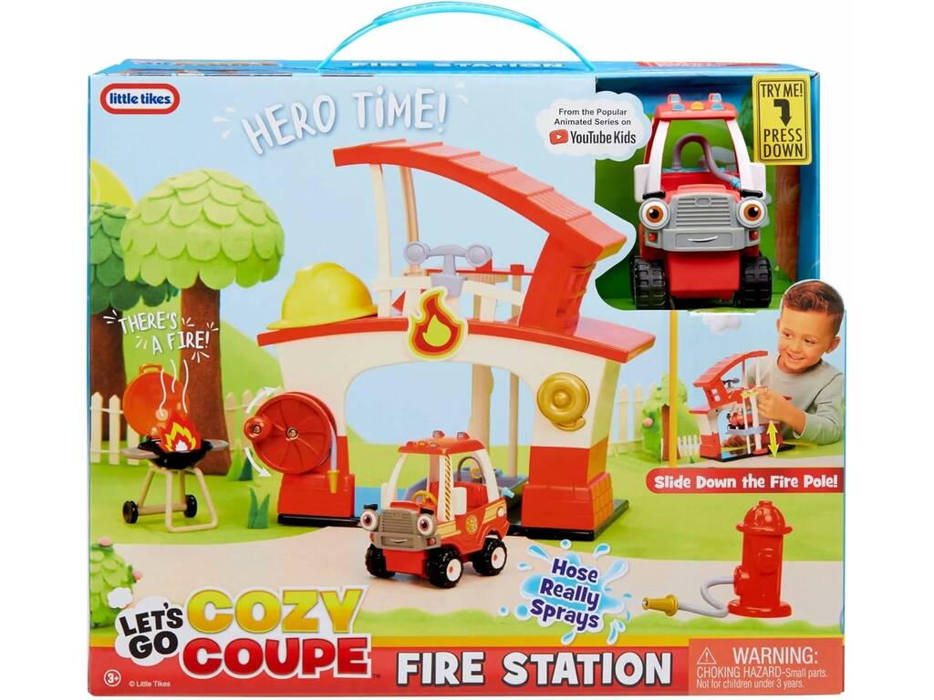 Station de pompiers Let's Go Cozy Coupe