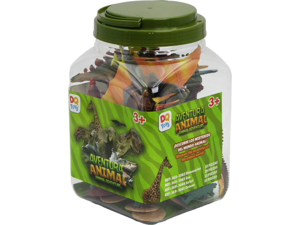 Aventura Animal Set Dinosaurios con 33 Piezas