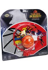 Panneau de basket avec ballon 9 cm.