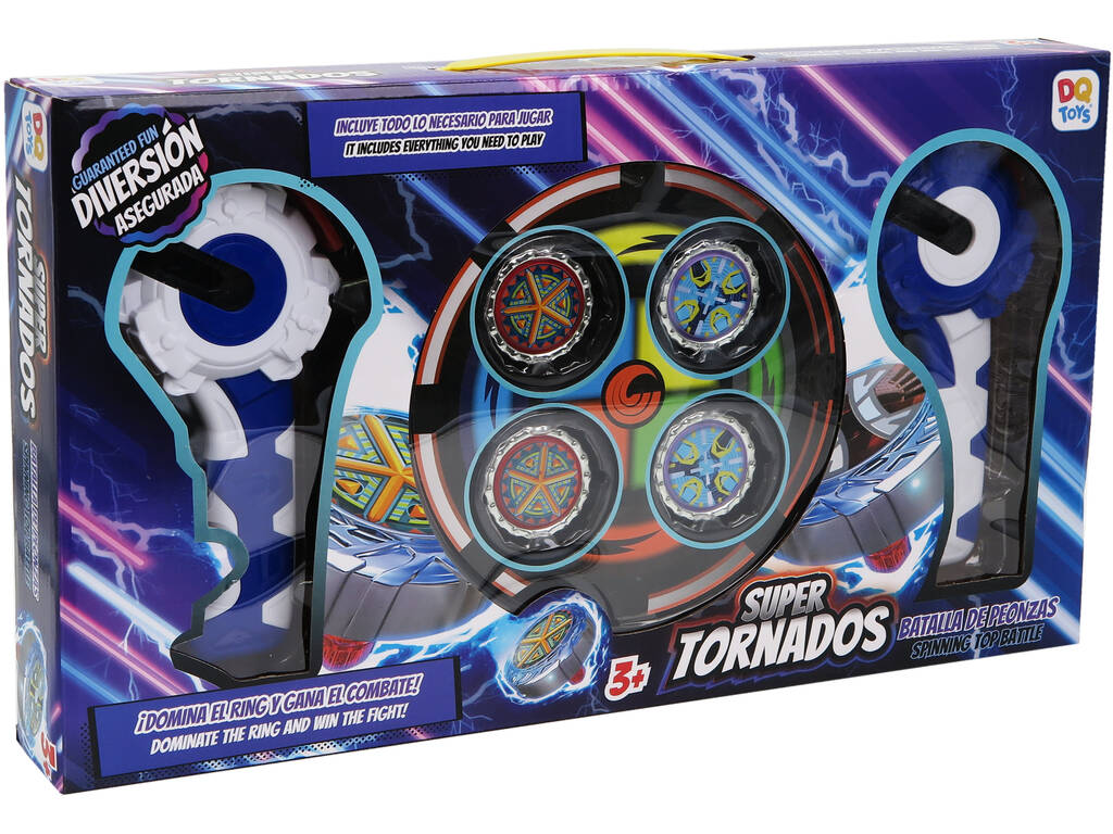 Conjunto Batalha de Pião Super Tornados