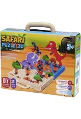 Valigetta Safari Puzzle 3D con 331 pezzi