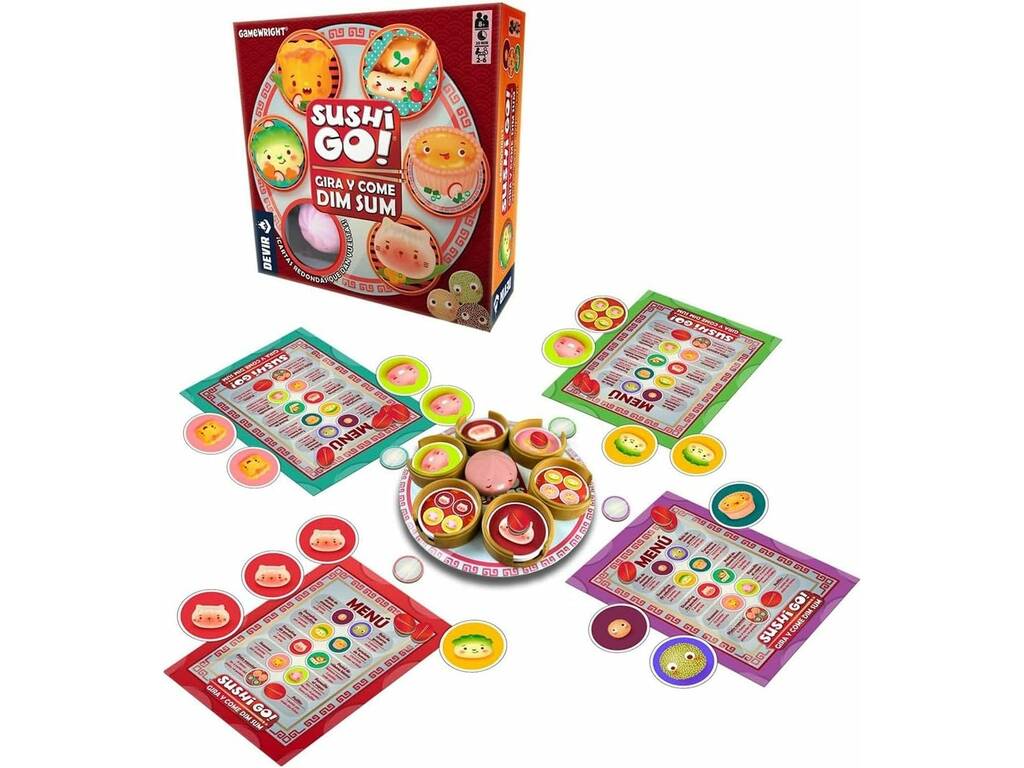 Sushi Go Gira et Come Dim Sum