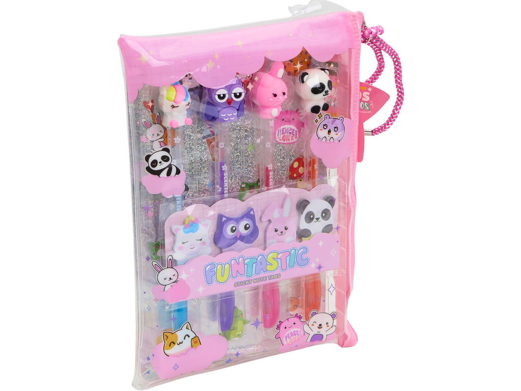 Conjunto 4 Canetas de Gel Funtastic Animais