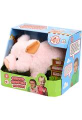 Peluche interactive Piggy Fun Walking avec sons