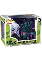 Funko Pop Town Disney Villains Figur Ursula mit Unterschlupf