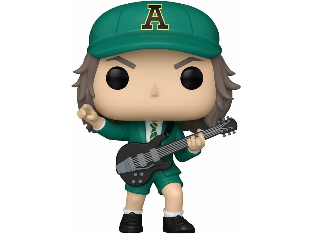 Funko Pop Rocks AC/DC Figura Angus Young Conjunto Verde