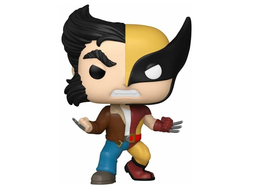 Funko Pop Marvel Figura Logan y Lobezno