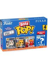 Funko Pop Bitty Pixar Pack 4 mini figure con Buzz Lightyear