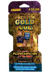 Adrenalyn XL Fifa 365 2025 Sobre Premium Gold con 10 Cards