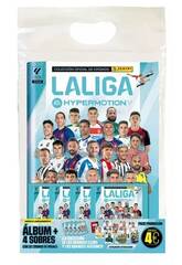 La Liga Hypermotion 2024-25 Promotion Pack mit Album und 4 Tten