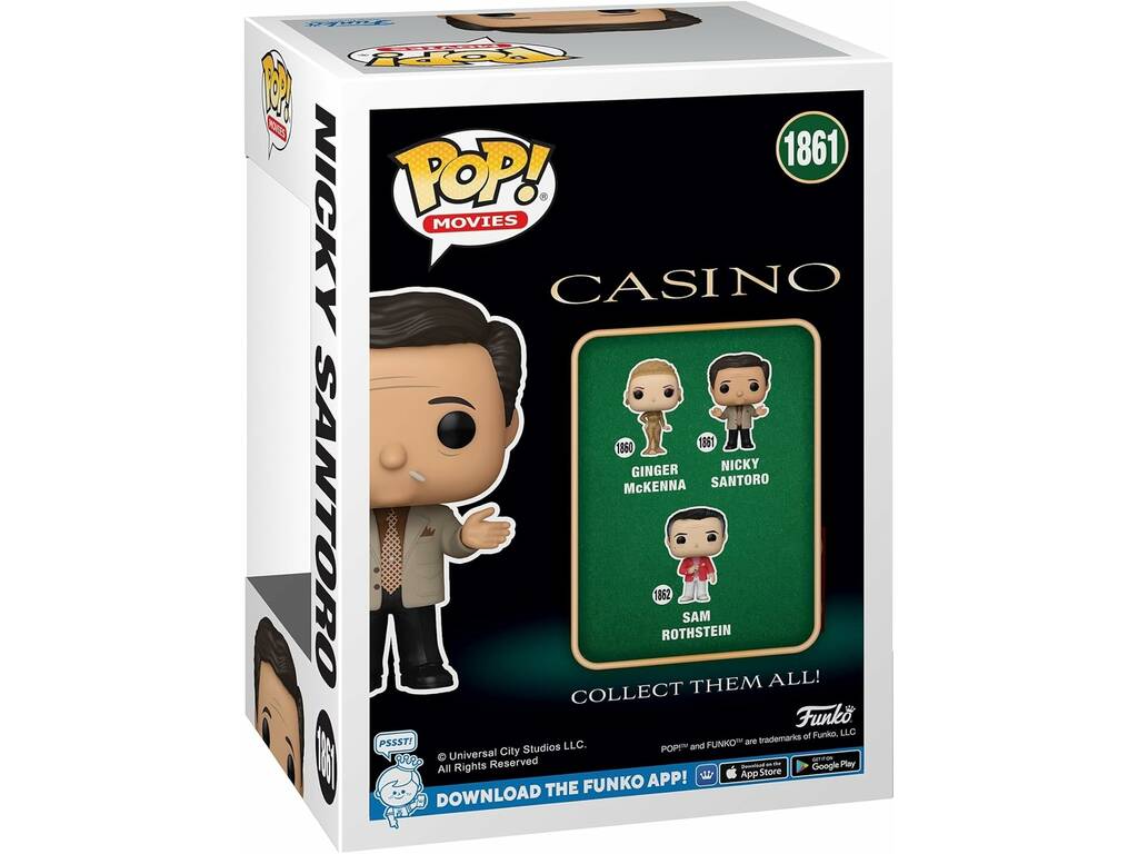 Funko Pop Movies Casino Nicky Santoro Figure