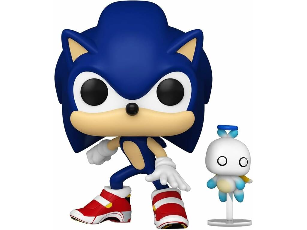 Funko Pop Games Sonic The Hedgehog Figura Sonic com Hero Chao